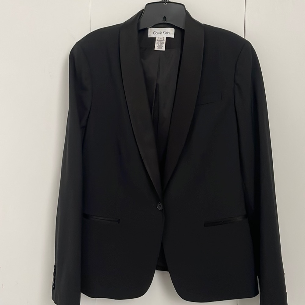 Calvin Klein Tuxedo Jacket size 12
